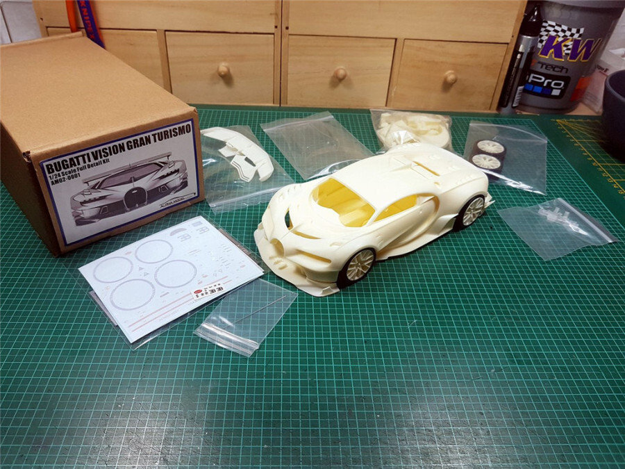 1/24 Bugatti VGT AM02-0001 all resin kits pictures（4）