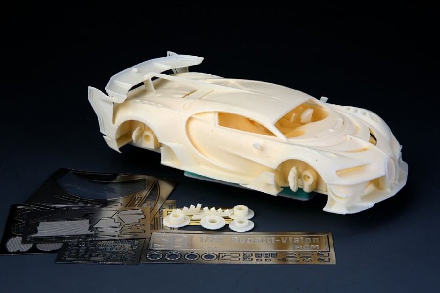 1/24 Bugatti VGT AM02-0001 all resin kits pictures（8）