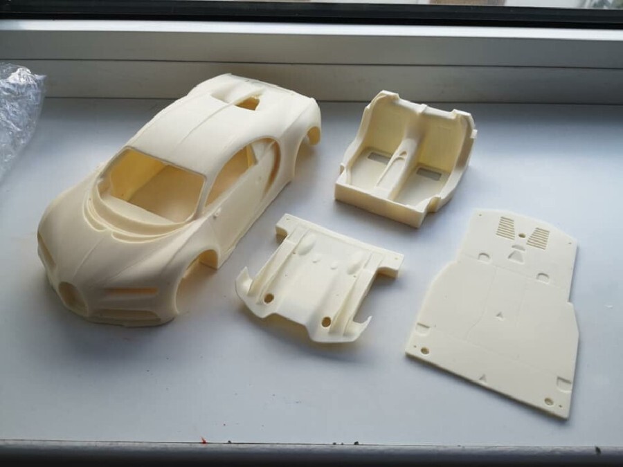 1/24 Bugatti Chiron AM02-0002 all resin kits pictures （3）