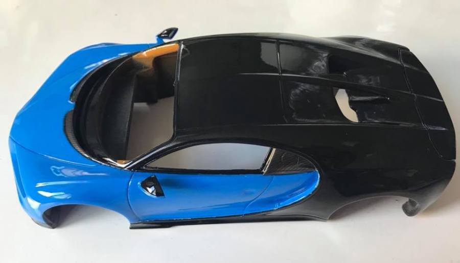 1/24 Bugatti Chiron AM02-0002 all painted car body pictures（2）