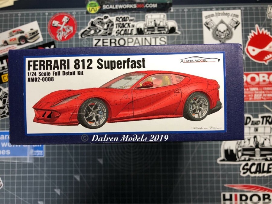 1/24 124 Ferrari 812 Superfast package pictures（1）
