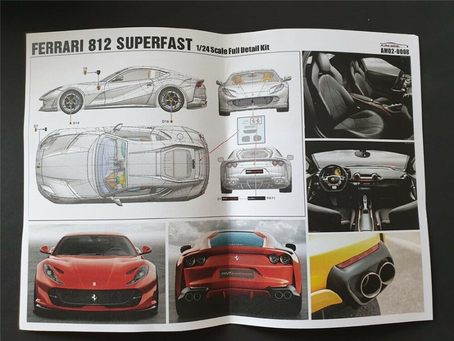 1/24 124 Ferrari 812 Superfast package pictures（2）