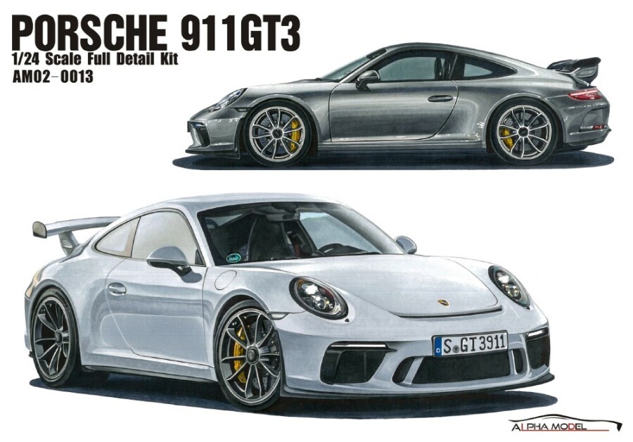 1/24 Porsche 911 GT3 package pictures