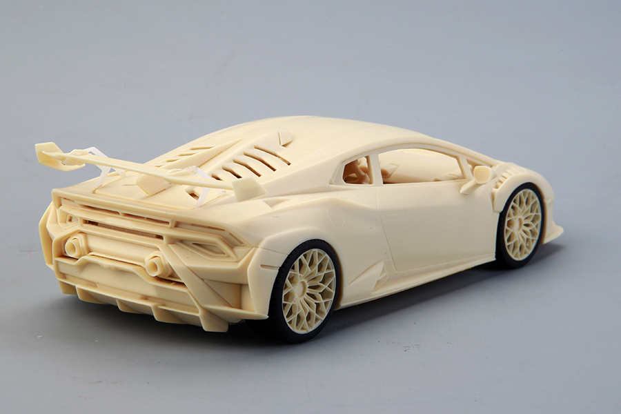 1/24 Lamborghini Huracan STO AM02-0026 finish building model  pictures（1）