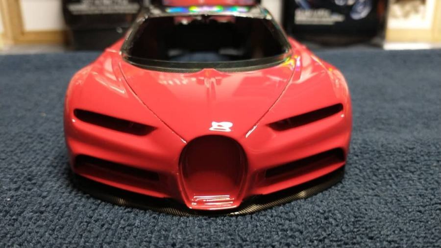 1/24 Bugatti Chiron Sports finish building model  pictures（4）