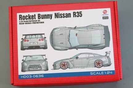 1/24 Rocket Bunny Nissan R35 Full Detail Kit （HD03-0636）（1）