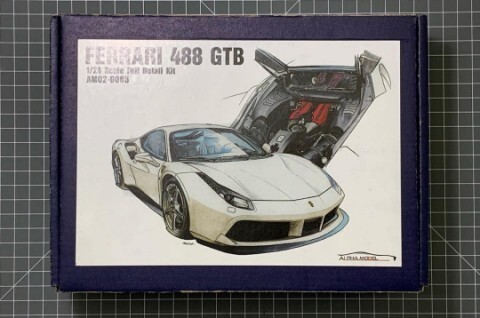 1/24 Ferrari 488 GTB AM02-0005