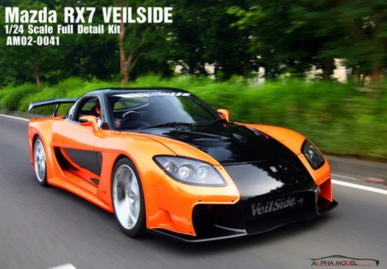 1/24  Mazda RX7 FD VEILSIDE AM02-0041 build by Zackery Coulombe