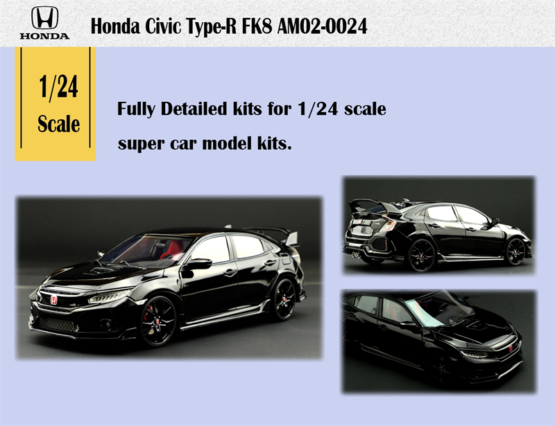 1/24 AM02-0024 Honda Civic Type-R FK8 build by kiwihobbies