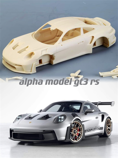 Alpha Model new product Porsche 911(992) GT3 RS real car comparison（2）