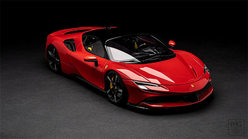 1/24 scale model car kit Ferrari SF90——Alpha Model