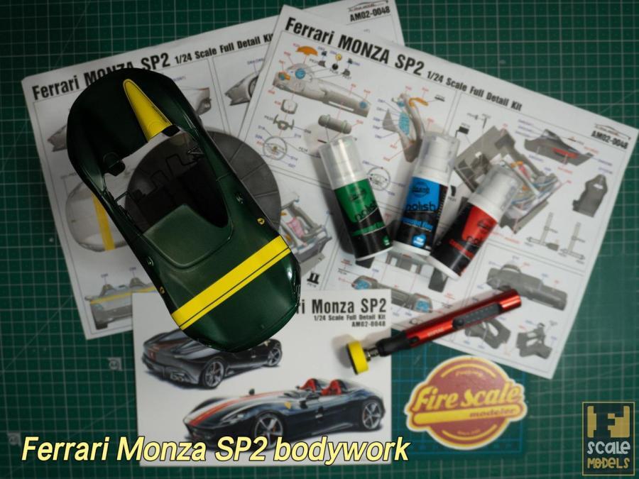 Alpha Model Ferrari MONZA SP2 building class