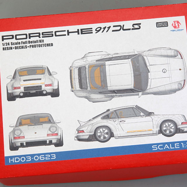 1:24  Scale Model Car Kit PORSCHE 911 DLS SINGER  HD03-0623 - Alpha (1/24)