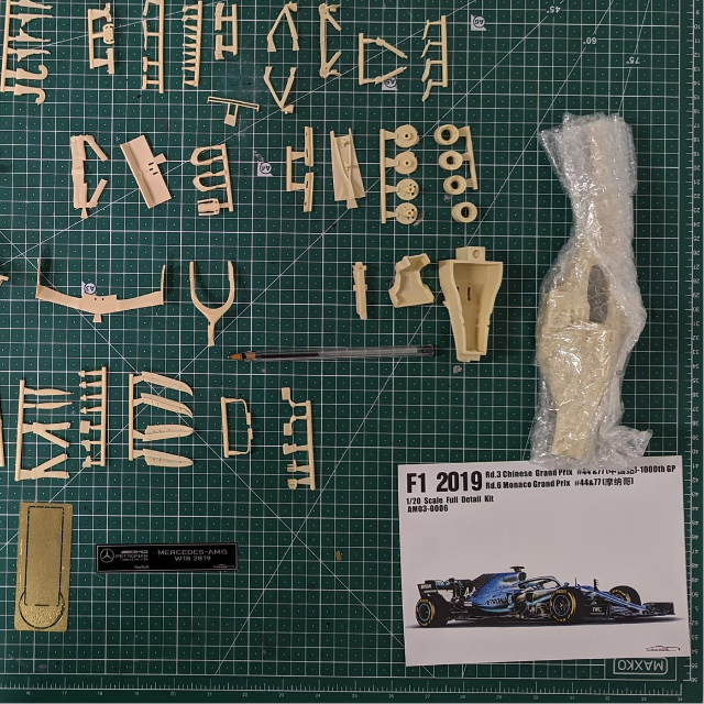 1/20 Scale Model car Kit M03-0006 F1 2019