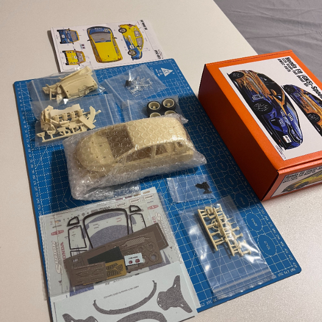 1/24 Scale Full Detail Kit AM02-0075 Honda Fit (GK5)-Spoon  - Alpha (1/24)