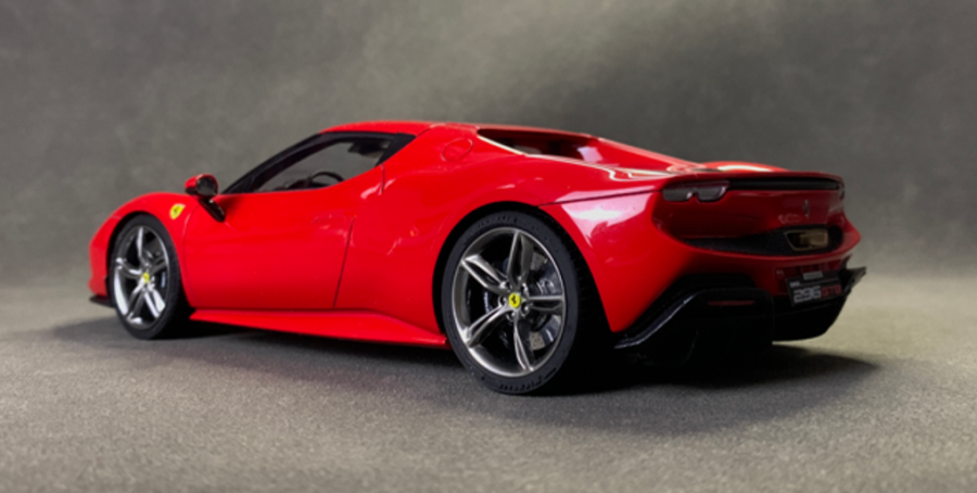 Ferrari 296GTB - Alpha Model AM02-0049 1/24 Scale Final Assembly & Finished Model Build Guide