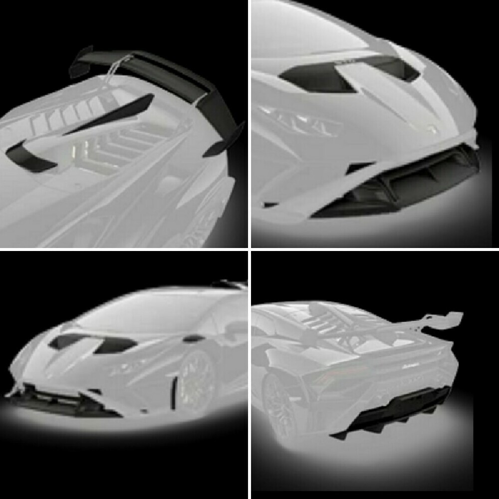 1/24 scale model car kit Lamborghini Huracan EVO-Alpha Model