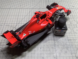 フェラーリSF71Hの完成品です。 1／20レジンキット使用