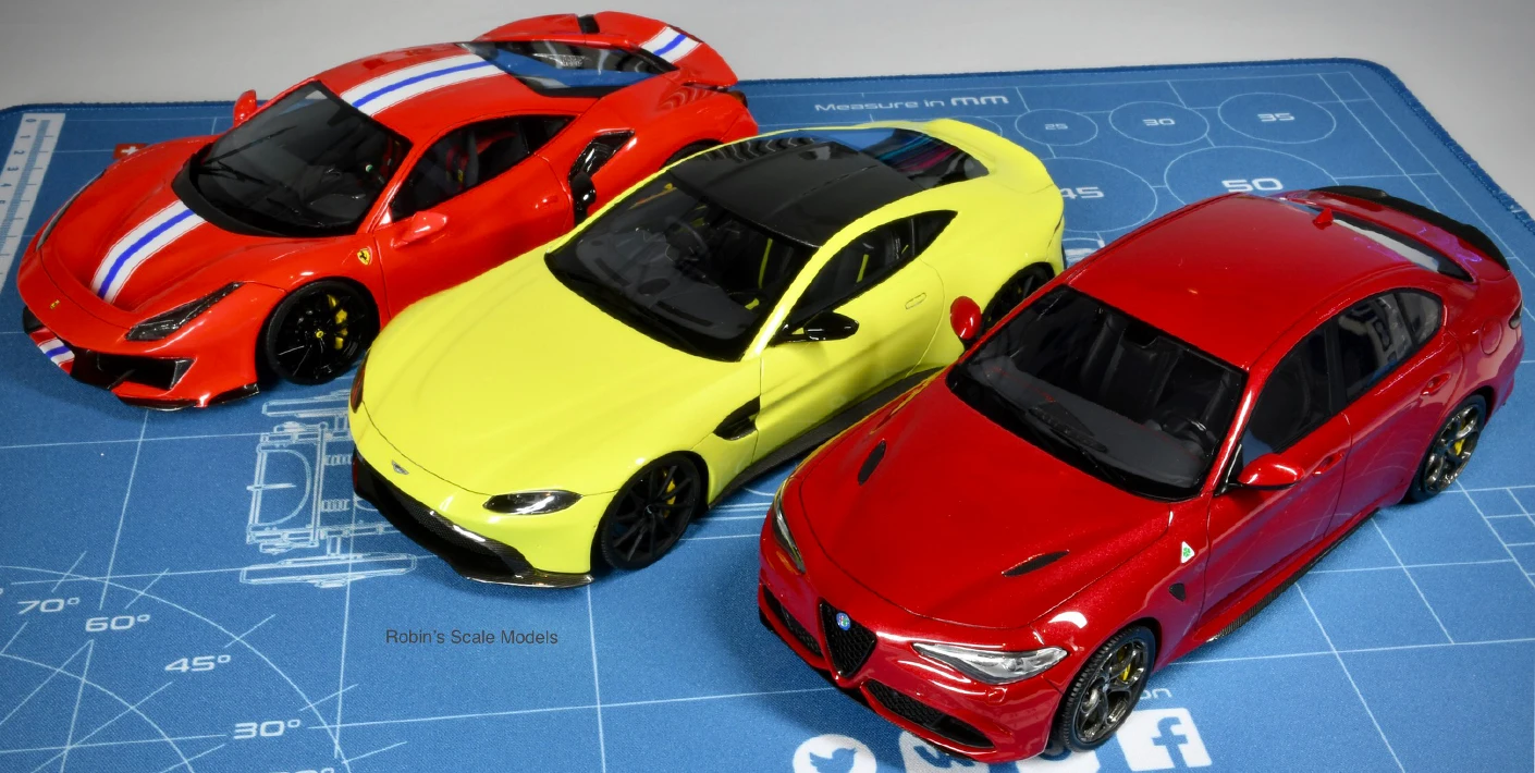 1/24 scale Ferrari kits-Alpha Model