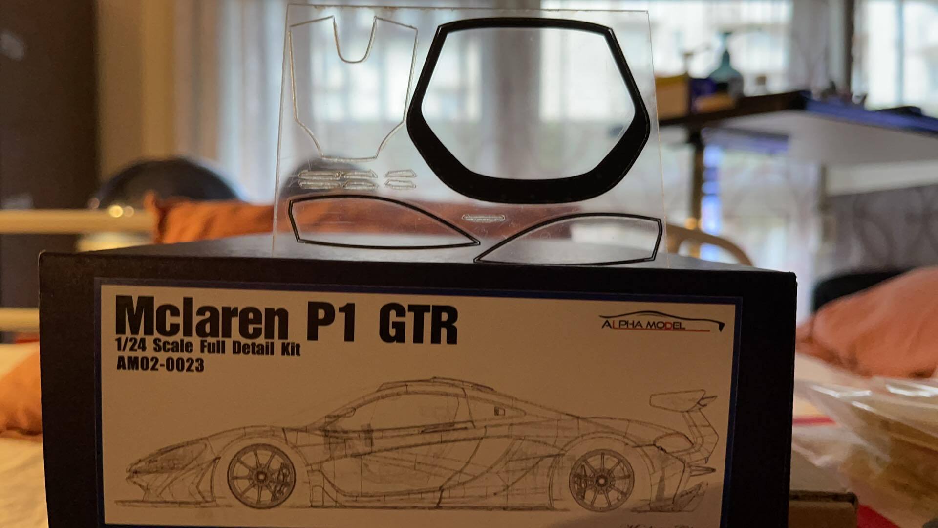1/24 Scale Model Car KitMclaren P1 GTR Building by Alpha Model Model ...