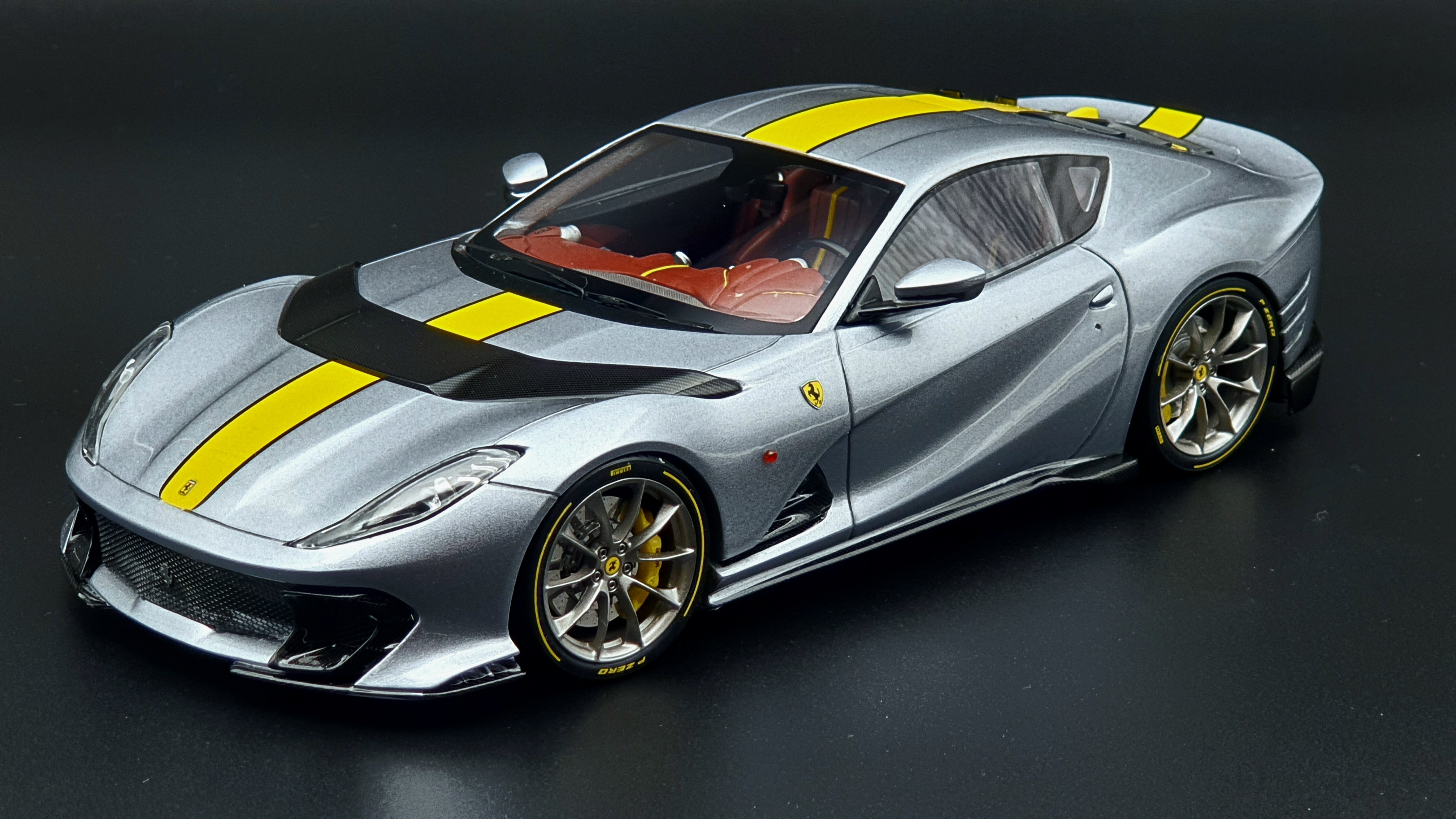 1/24 Scale Model Car Kit Ferrari 812 Competizione building by 若思