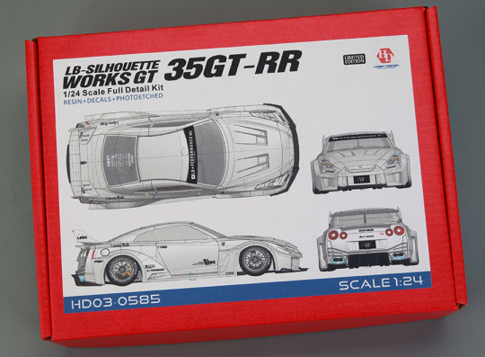 1/24 scale model car kit LB-Silhouette Works GT 35GT-RR