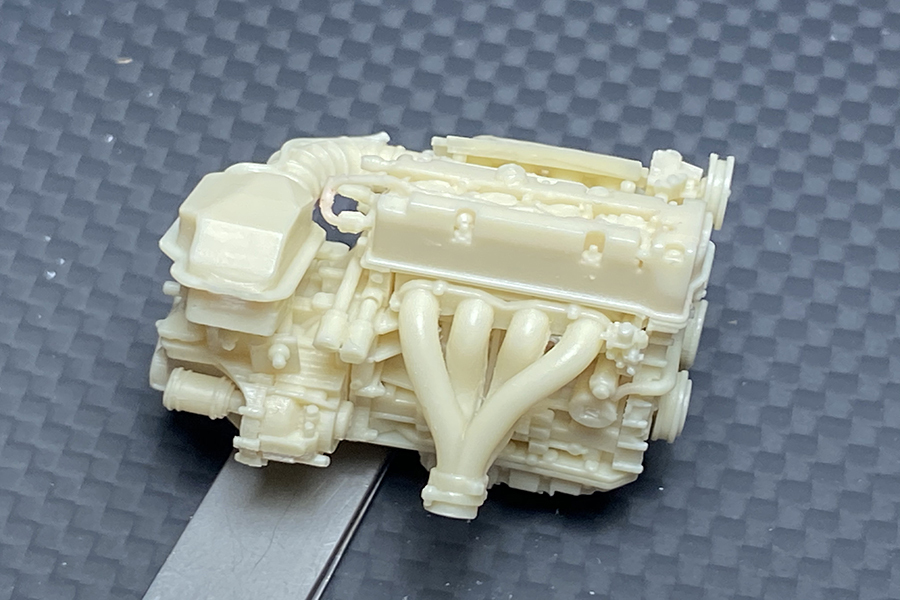 1/24 Honda K20a Engine Detail Set (Resin+PE+Decals+Metal Logo+Metal parts) alpha model，1/24 scale model cars，resin car model kits，Aftermarket Model Parts，aftermarket resin model car parts