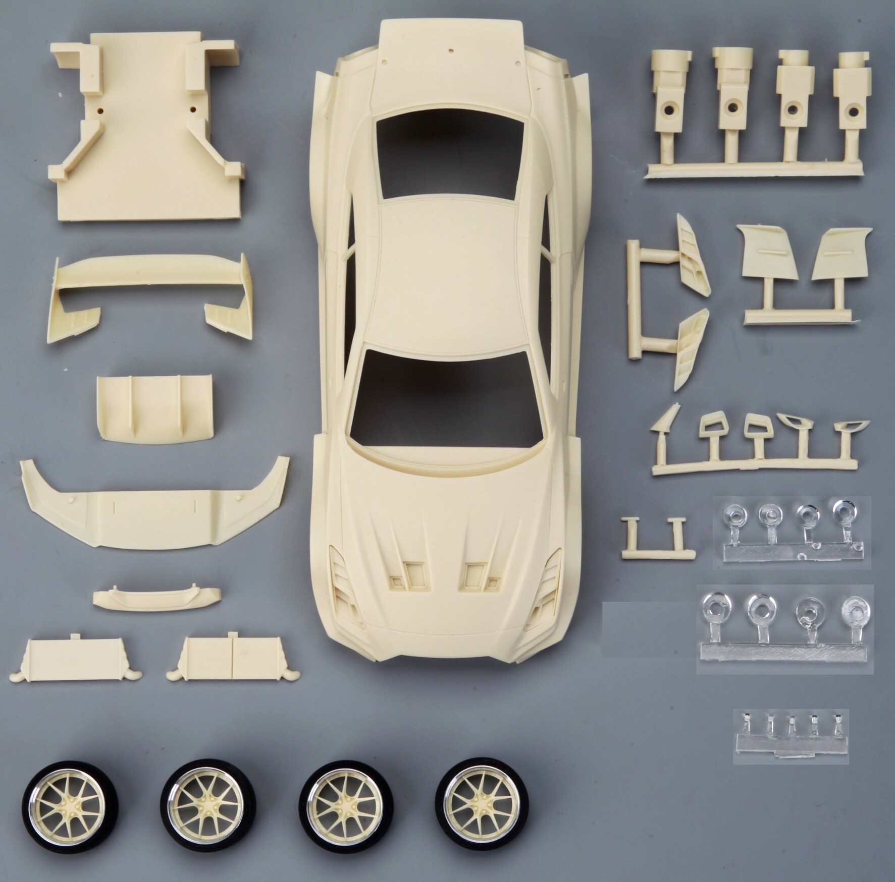 1/24 LB-Silhouette Works GT 35GT-RR (SKYLINE) Full Detail Kit （HD03-0589） alpha model，1/24 scale model cars，resin car model kits，Aftermarket Model Parts，aftermarket resin model car parts