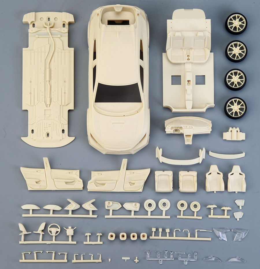 1/24 car model kits Honda Civic Type-R FD2-Alpha Model