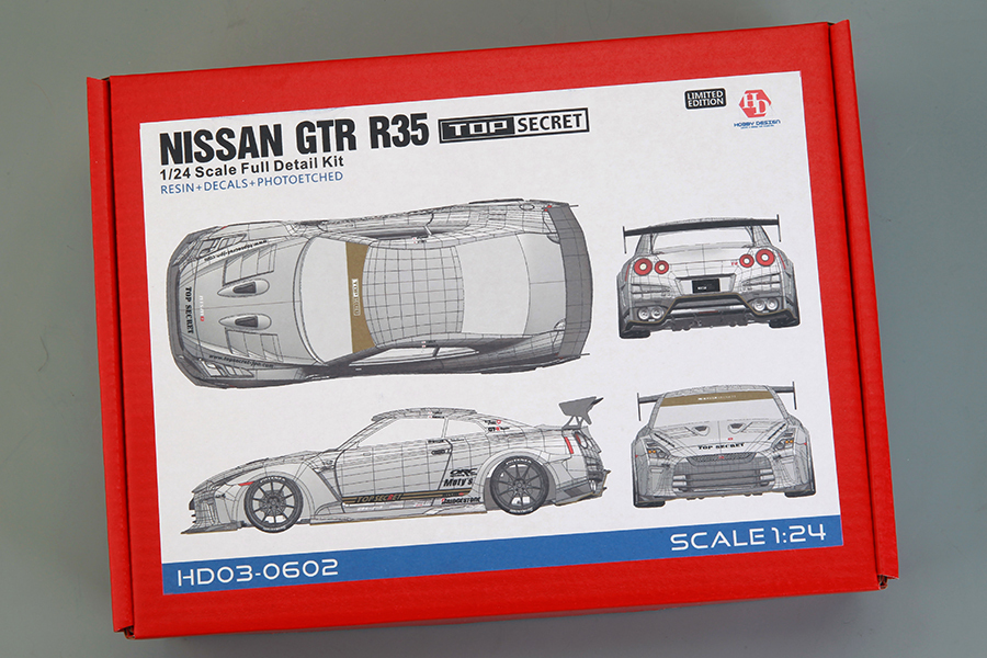 1/24 scale model car kit Nissan R33 400R Full Detail Kit