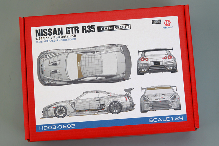 1/24 Nissan GTR R35 TOP SECRET