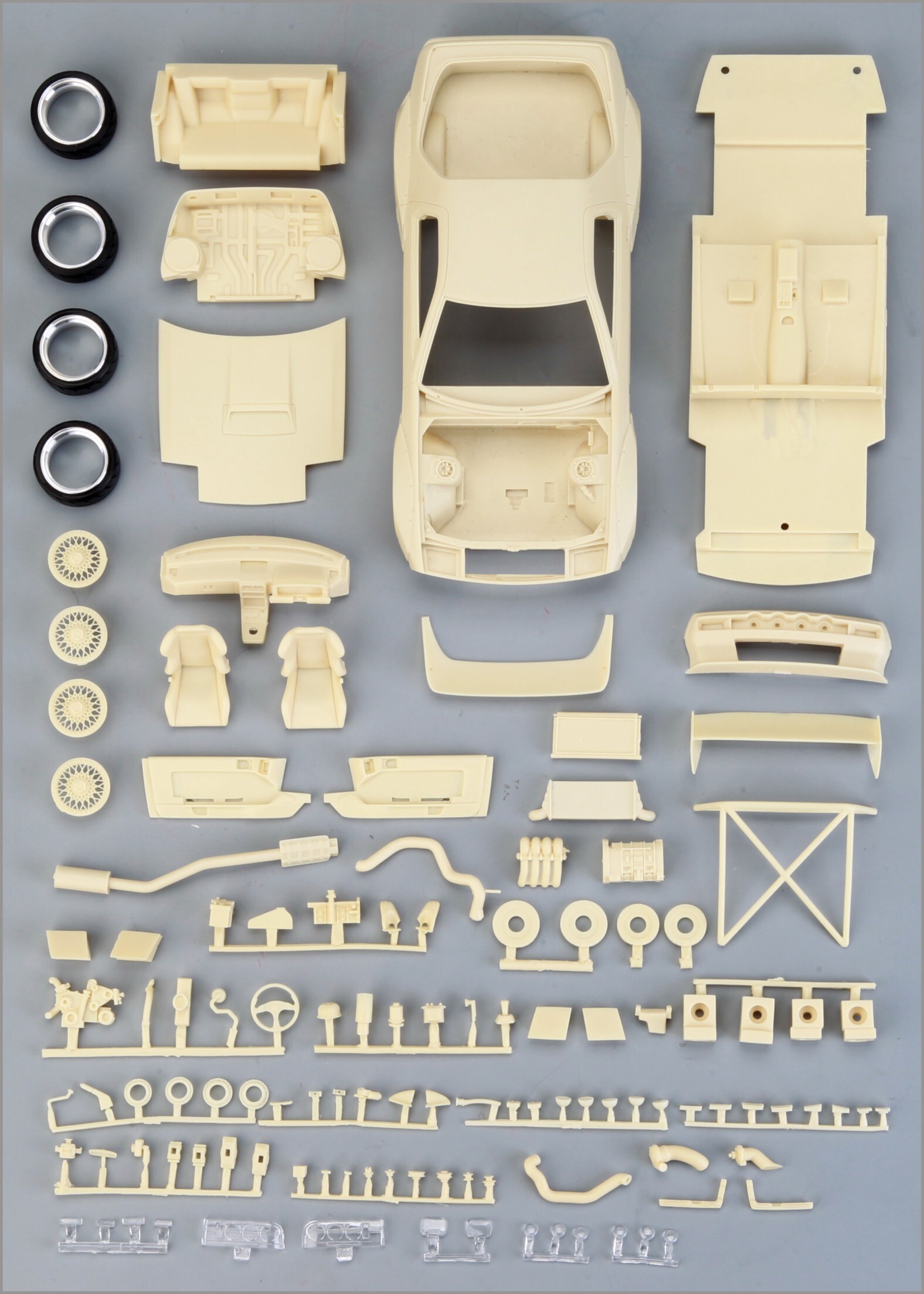 1/24 car model Rocket Bunny Mazda RX7(FC3S) Full Detail Kit（HD03