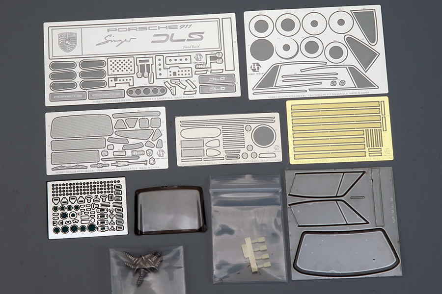 1/24 car model Porsche 911 DLS Full Detail Kit(HD03-0623)-HobbyDesign