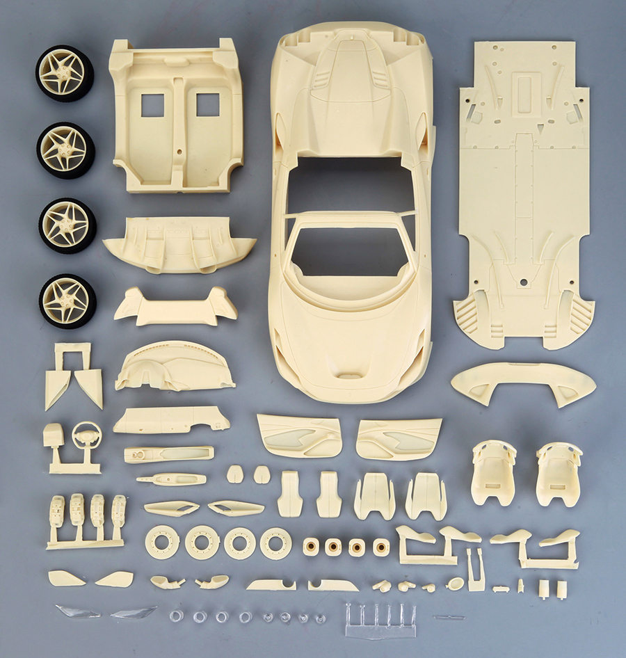 Ferrari F8 Spider -Alpha Model alpha model，1/24 scale model cars，resin car model kits，Aftermarket Model Parts，aftermarket resin model car parts