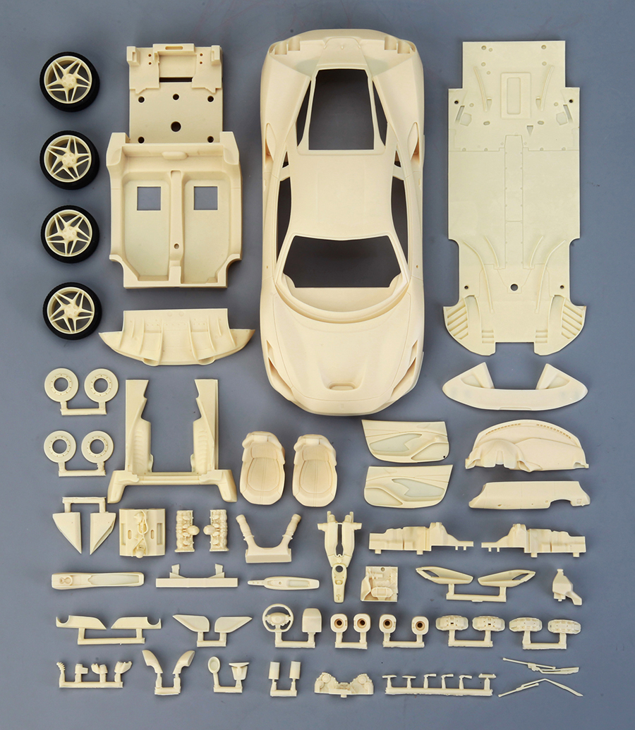 Ferrari F8 Tributo -Alpha Model alpha model，1/24 scale model cars，resin car model kits，Aftermarket Model Parts，aftermarket resin model car parts