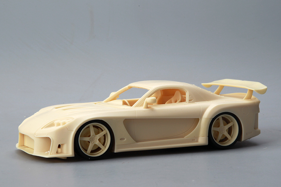 alpha model,1/24 scale model cars,resin car model kits,1/24 Mazda RX7