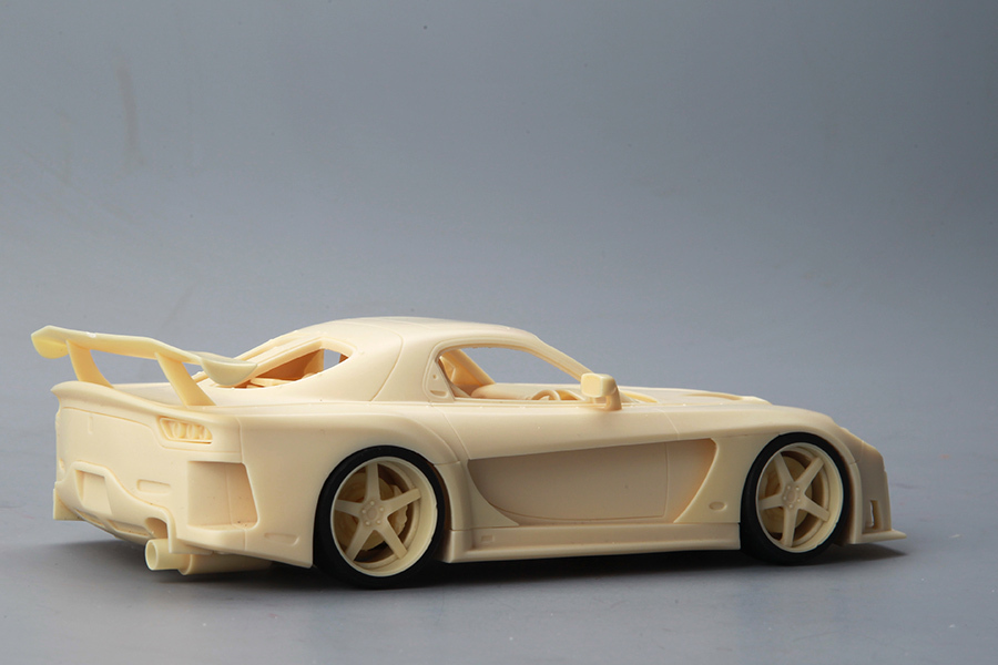 alpha model,1/24 scale model cars,resin car model kits,1/24 Mazda RX7