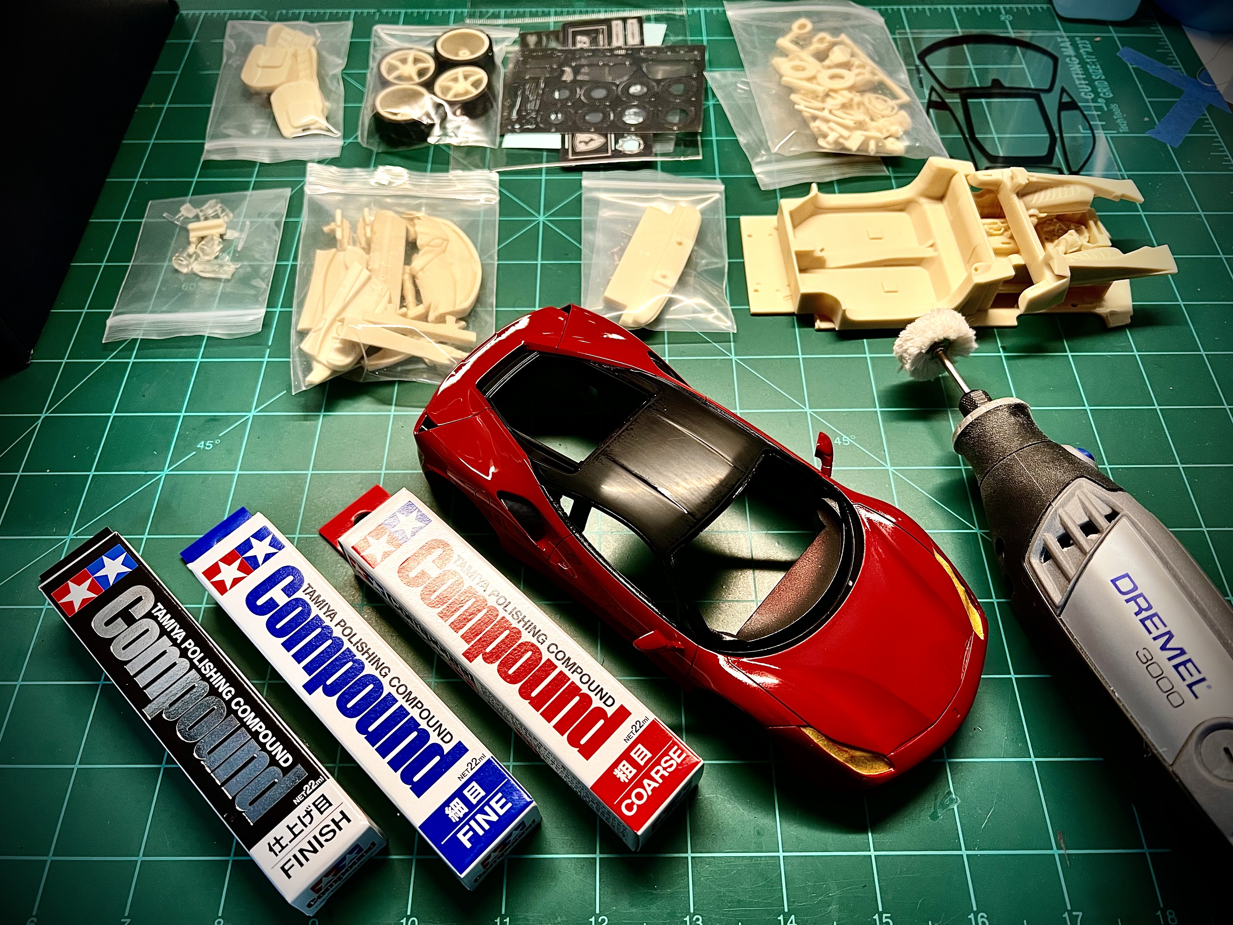 1/24 Ferrari 488 GTB Resin ferrari gtb | resin ferrari 488 gtb