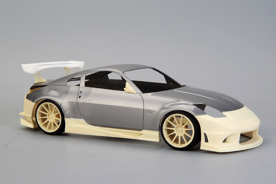 1 24 scale model car kit Voltex Nissan 350Z Z33 Detail up Kit For Tamiya 24254 HD03 0552 HobbyDesign