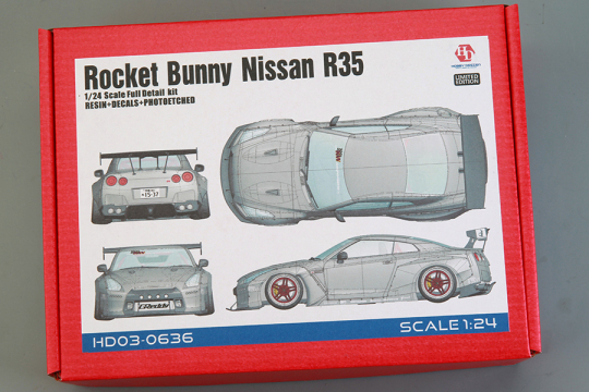 1/24 scale model car kit Nissan R33 400R Full Detail  Kit(HD03-0650)——HobbyDesign