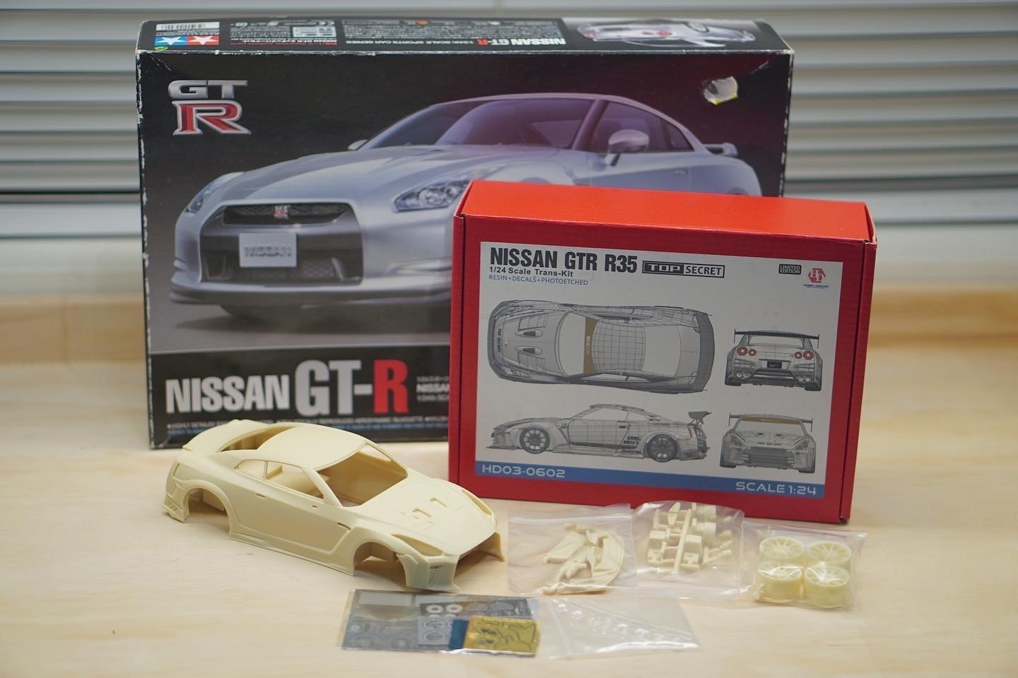 Amazon | ホビーデザイン HD03-0602 1/24 ニッサン GTR R35
