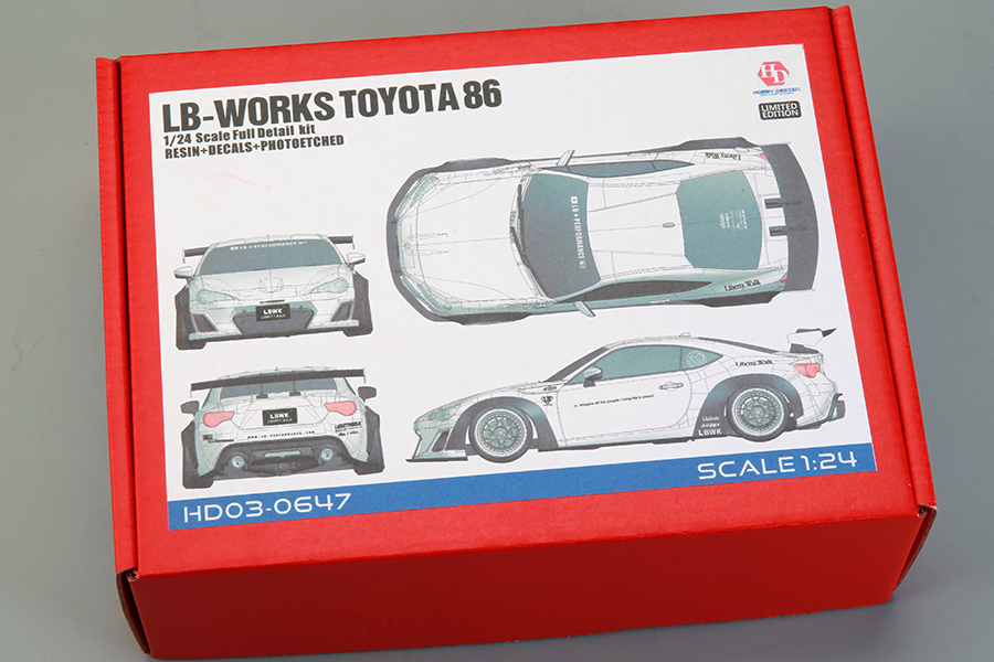 1/24 scale model car kit LB-Works Supra (A90)(Ver.A) Trans