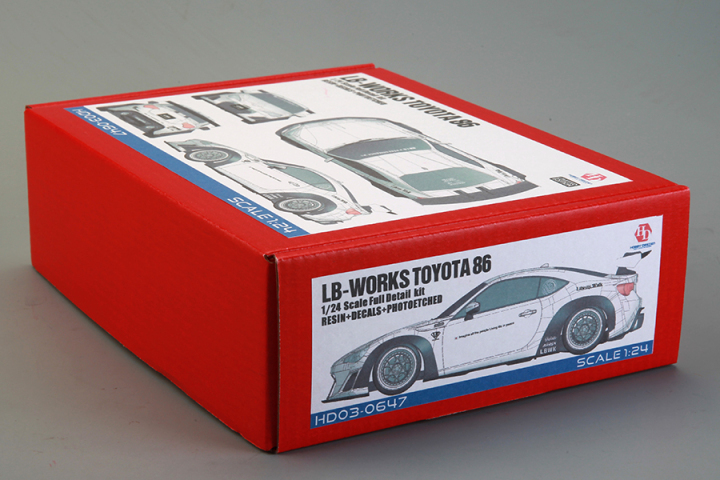 1/24 scale model car kit LB-Works Toyota 86 Full Detail Kit(HD03 
