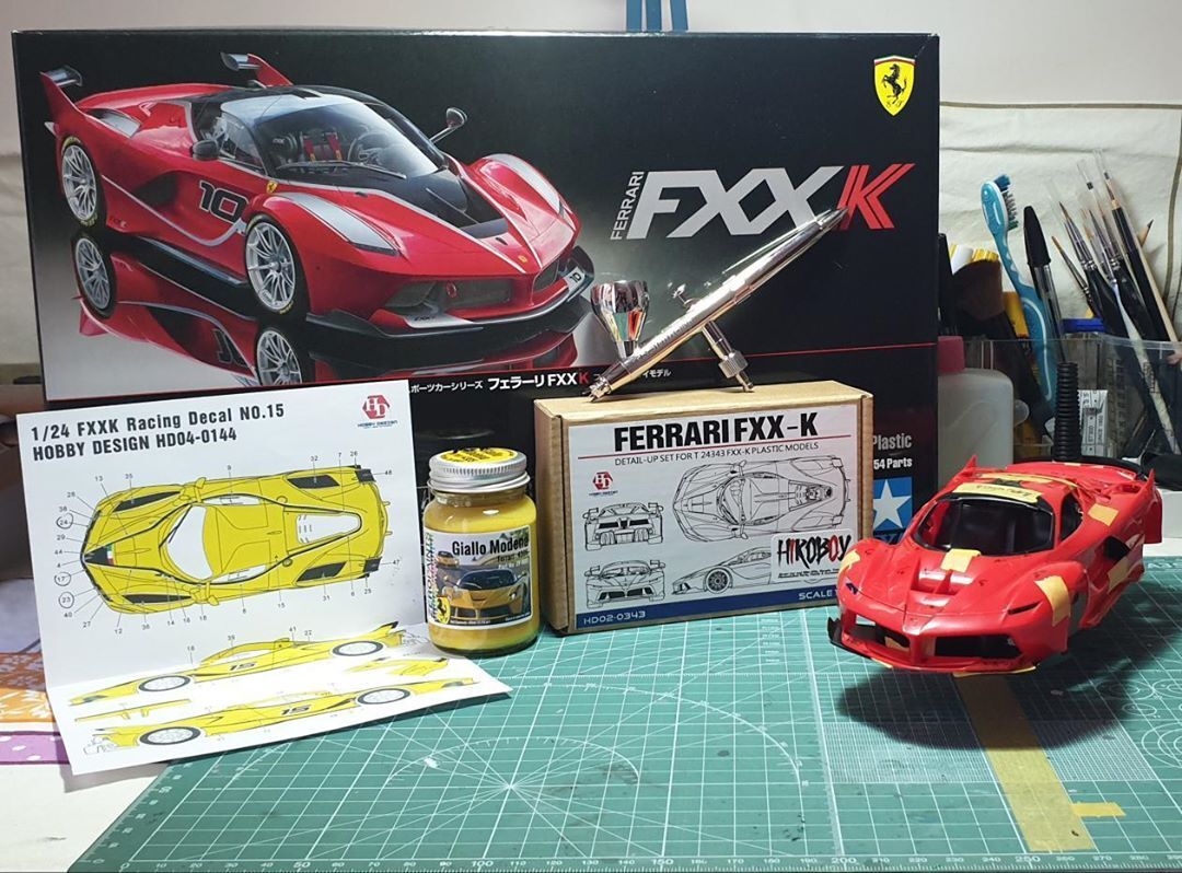 1/24 Scale Model Car Kit Ferrari FXX-K Detail-up Set -HobbyDesign