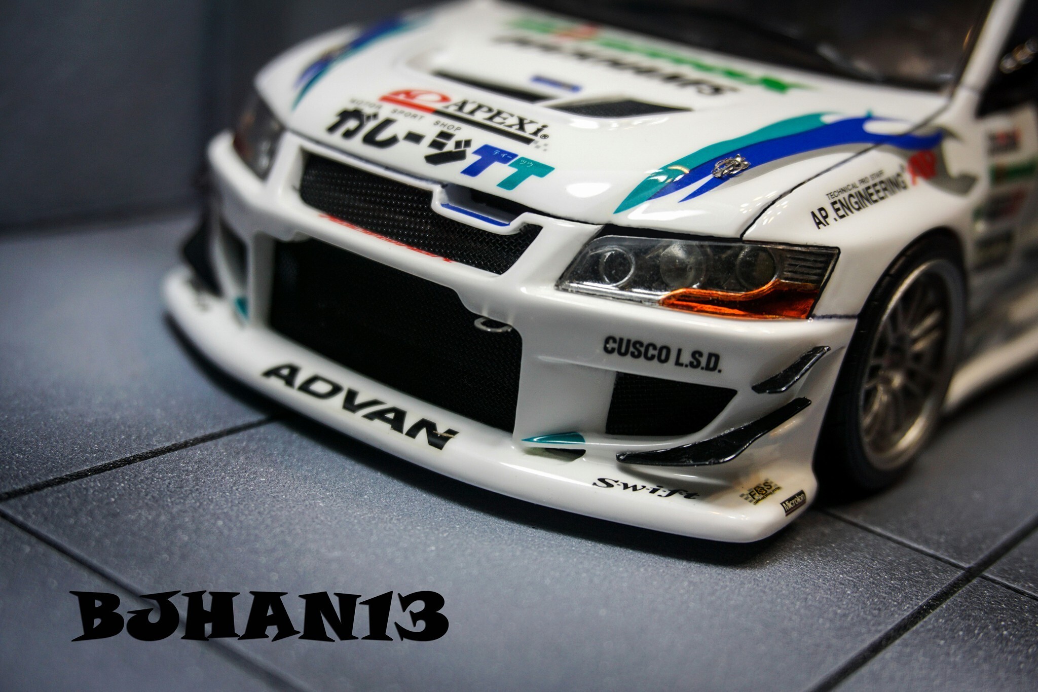 雑誌で紹介された Mitsubishi CWEST EVO -HobbyDesign IX コレクション