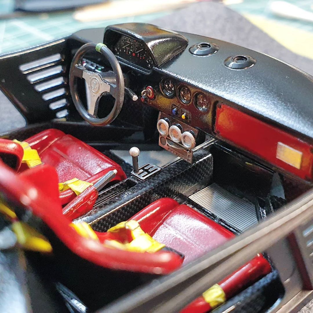 Ferrari F40 Detail-UP Set-HobbyDesign