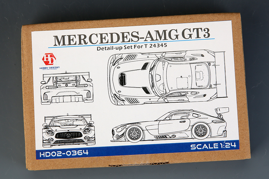 1/24 Scale Model Car Kit Mercedes-AMG GT3 Detail-up Set-HobbyDesign