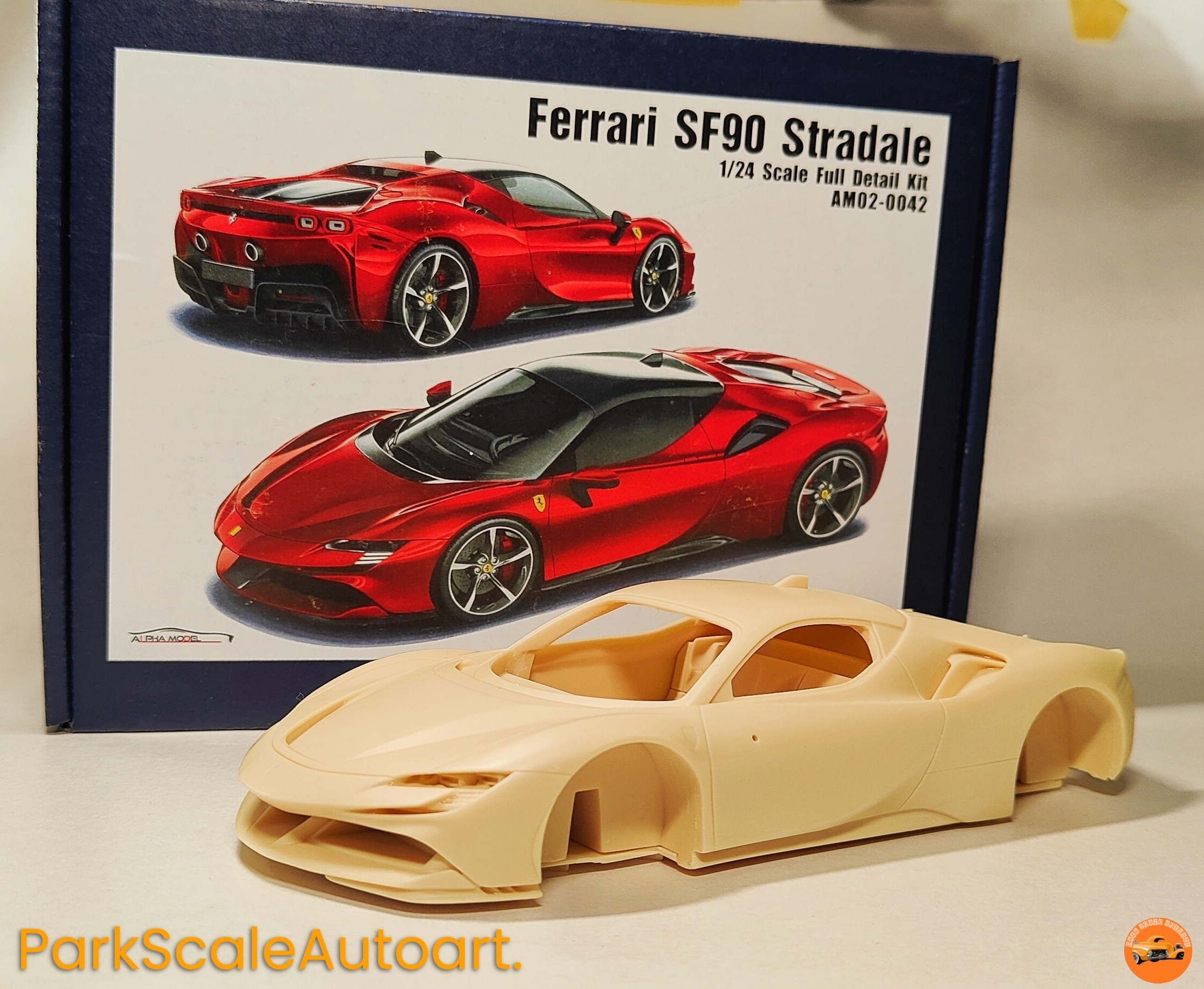 1/24 Ferrari SF90  Ferrari SF90 -Alpha Model