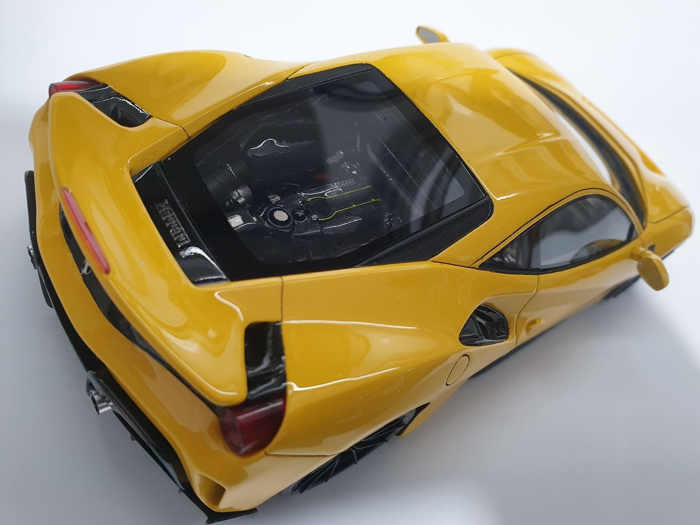 1/24 scale model car kit Ferrari 488 GTB-Alpha Model