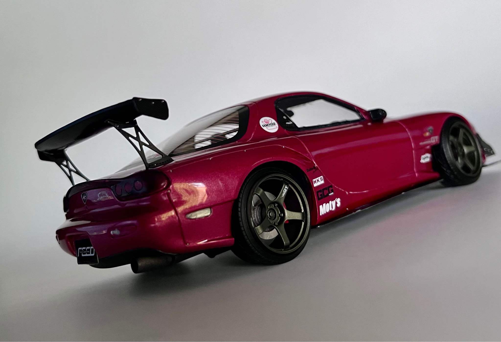 1/24 scale model car kit Mazda RX7 FD (FEED)魔王-Alpha Model